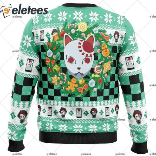 Tanjiro Kamado Demon Slayer Ugly Christmas Sweater