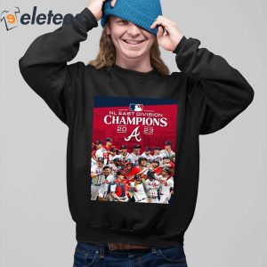 Atlanta Braves 2023 Mlb Nl East Champions Shirt - Peanutstee