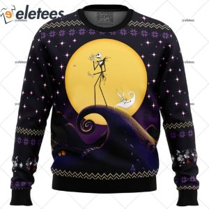 The Nightmare Before Christmas Ugly Christmas Sweater 1