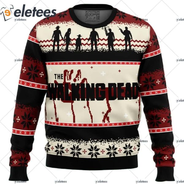 The Walking Dead Ugly Christmas Sweater