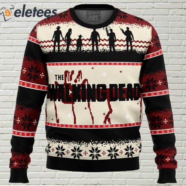 The Walking Dead Ugly Christmas Sweater