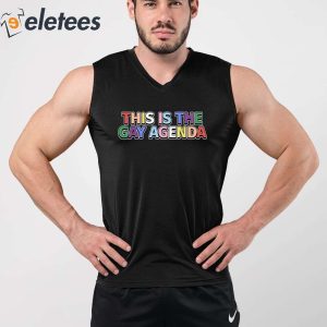 This Is The Gay Agenda Shirt 4