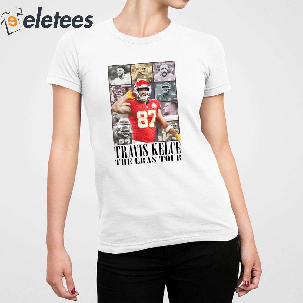 Travis Kelce Kansas City Chiefs The Eras Tour T-Shirt