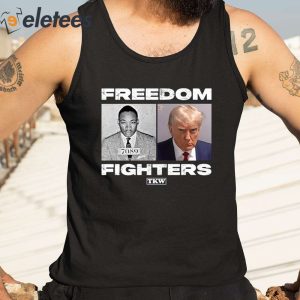 Trump And Mlk Freedom Fighters Shirt 1