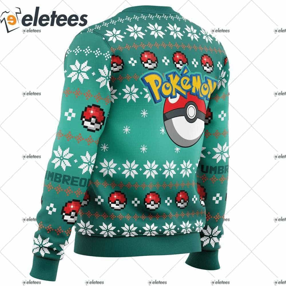 Eevee Christmas Pokemon Ugly Christmas Sweater Funny Gift Ideas