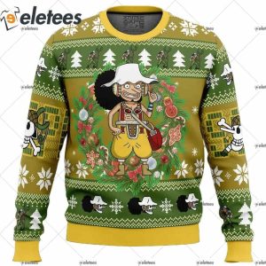 Usopp One Piece Ugly Christmas Sweater 1