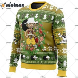 Usopp One Piece Ugly Christmas Sweater 2