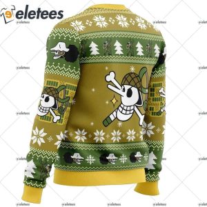 Usopp One Piece Ugly Christmas Sweater 3