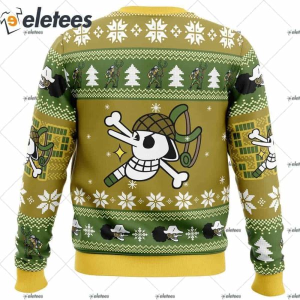 Usopp One Piece Ugly Christmas Sweater