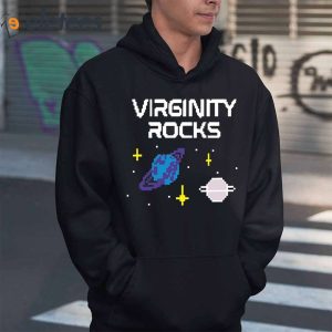 Virginity Rocks Pixel Space Shirt 2 1