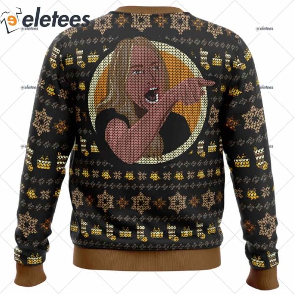 Woman Yelling At Cat Meme V2 Ugly Christmas Sweater