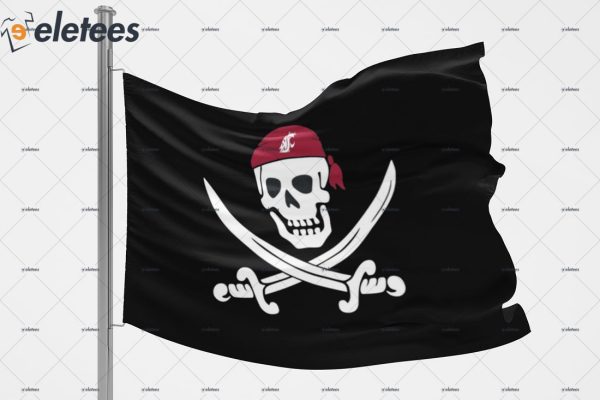 WSU Cougars Football Pirate Flag