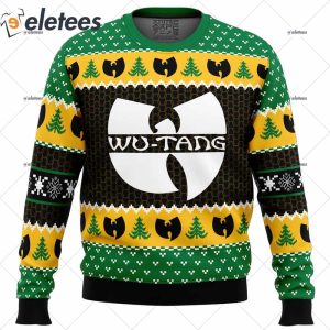 Yah Its Christmas Time Yo Wu Tang Clan Ugly Christmas Sweater 1