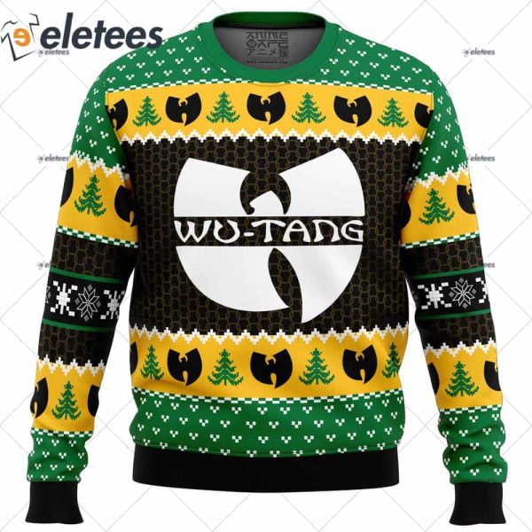 Yah It’s Christmas Time Yo Wu Tang Clan Ugly Christmas Sweater
