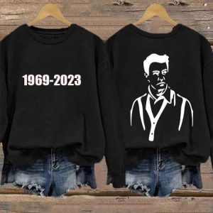 1969 2023 Matthew Perry Casual Long Sleeve Sweatshirt 2