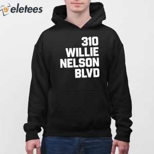 310 Willie Nelson Blvd Shirt 2