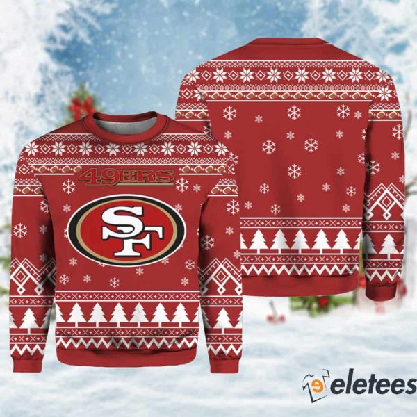 49ers Chibi Ugly Christmas Sweater