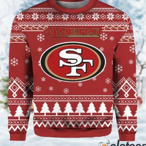 49ers Chibi Ugly Christmas Sweater 2