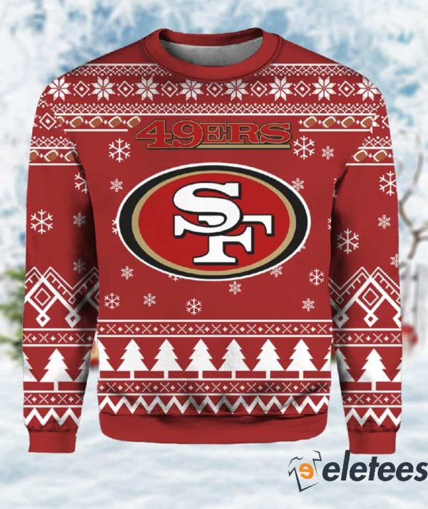 49ers Chibi Ugly Christmas Sweater