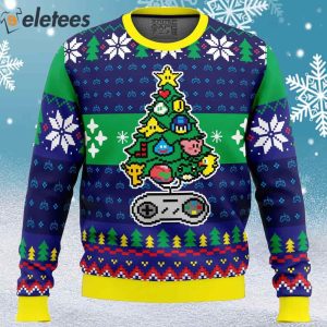 A Classic Gamer Christmas Ugly Christmas Sweater 1