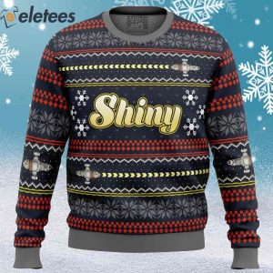 A Very Shiny Christmas Firefly Ugly Christmas Sweater 1
