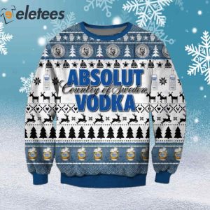 Absolut Vodka Ugly Christmas Sweater 1