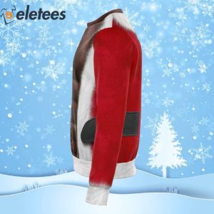African Black Muscle Santa Sexy Ugly Christmas Sweater 3