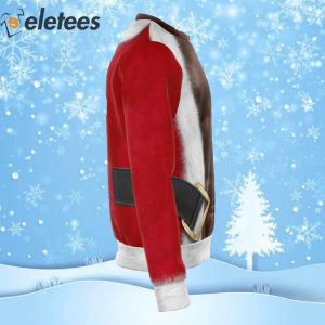 African Black Muscle Santa Sexy Ugly Christmas Sweater 4