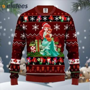 Airel Mermaid Ugly Christmas Sweater 1