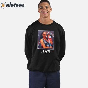 Las Vegas ACES A'ja Wilson 31.4% photo shirt - teejeep