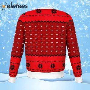 Alien and Santa Dildo Ugly Christmas Sweater 2