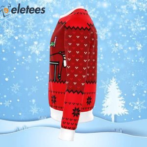 Alien and Santa Dildo Ugly Christmas Sweater 3