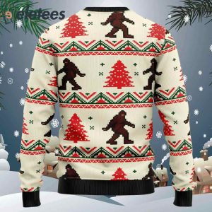 Amazing Bigfoot Ugly Christmas Sweater1