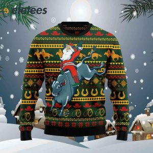Amazing Cowboy Santa Claus Ugly Christmas Sweater
