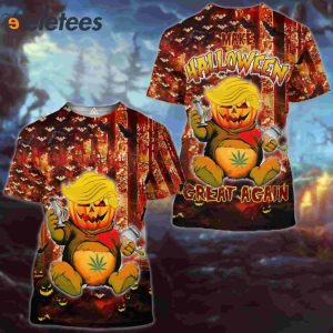 Amazing Make Halloween Great Again 3D All Over Printed Shirt 4