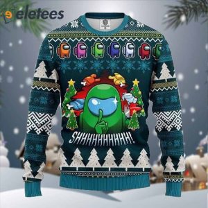 Among Us Impostor Ugly Christmas Sweater 1