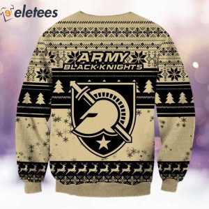 Army Black Grnch Christmas Ugly Sweater 2