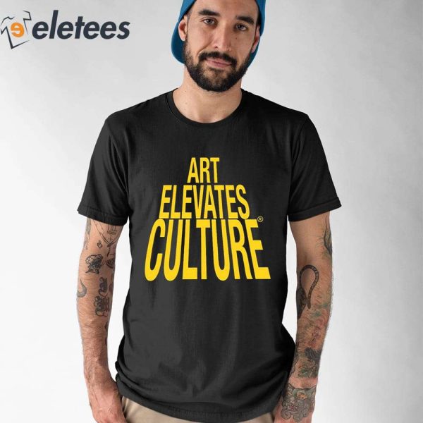 Art Elevates Culture Hoodie