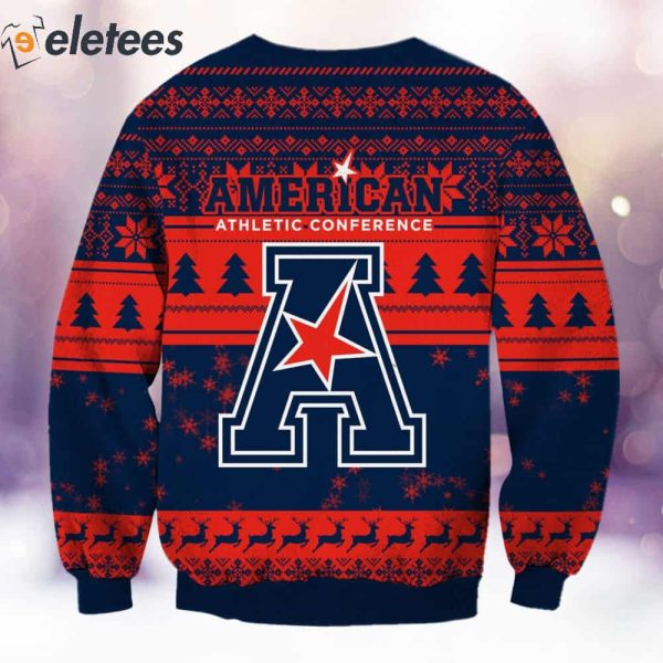 Athletic Conference Grnch Christmas Ugly Sweater