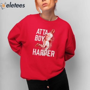 Bryce Harper Philadelphia Phillies Atta Boy T-shirt - Shibtee Clothing