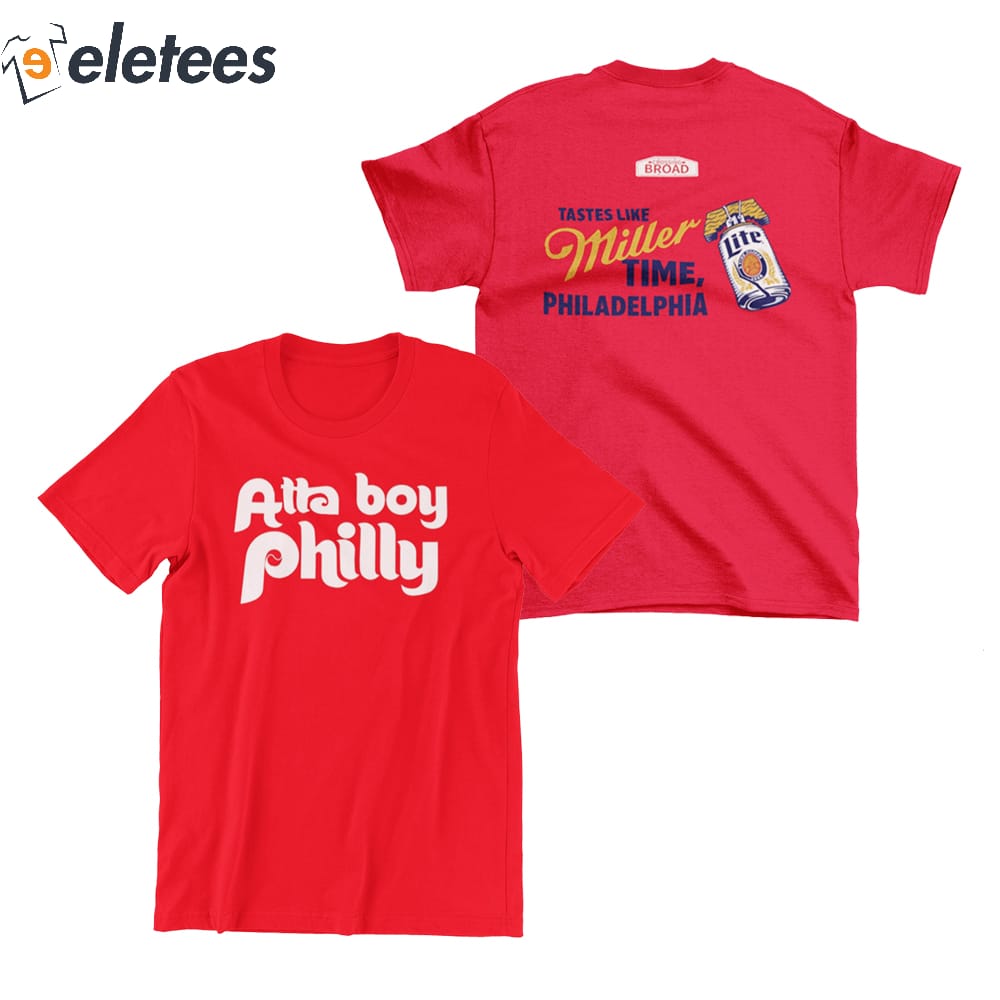 Eletees Ghost Philadelphia Phillies Red October 2023 Shirt