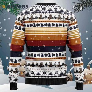 Bear Coffee Ugly Christmas Sweater1