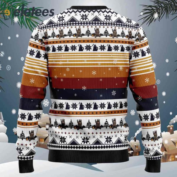 Bear Coffee Ugly Christmas Sweater