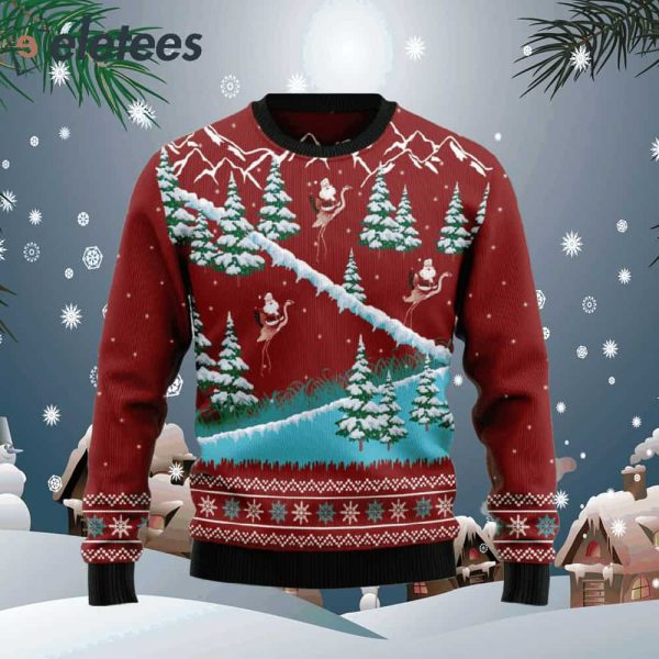 Beautiful Flamingo Ugly Christmas Sweater