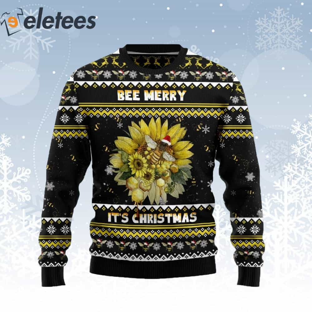 https://eletees.com/wp-content/uploads/2023/10/Bee-Merry-Its-Christmas-Ugly-Christmas-Sweater-1.jpg