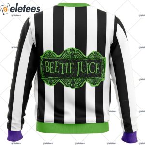 Beetle Juice Ugly Christmas Sweater 4