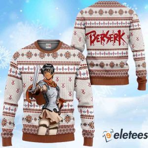 Berserk Casca Ugly Christmas Sweater 1