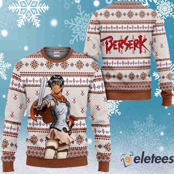 Berserk Casca Ugly Christmas Sweater