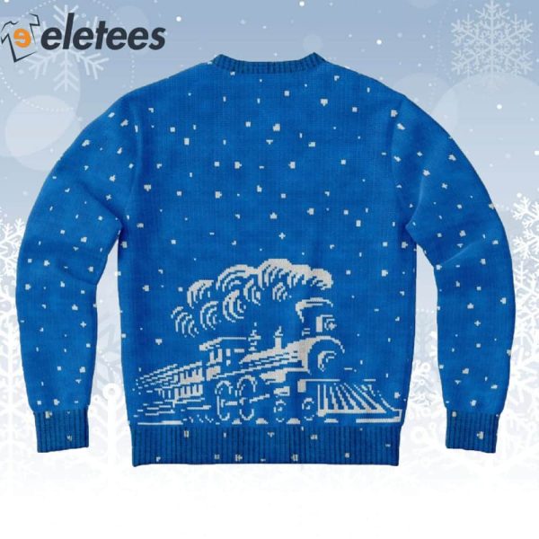 Bipolar Express Ugly Christmas Sweater