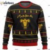 Black Clover Bulls Ugly Christmas Sweater